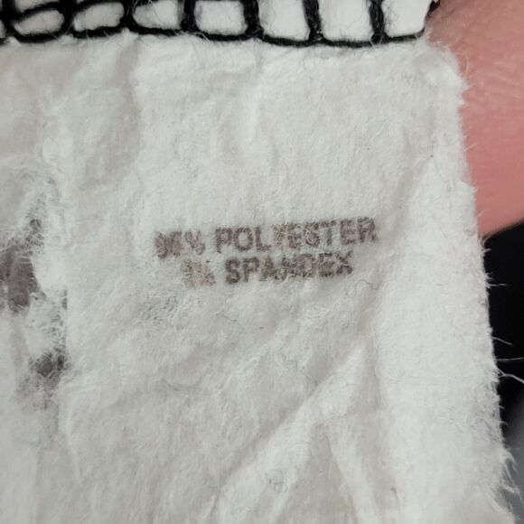 COCOMO Black Rhinestone Peekaboo Cutaway 3/4 Sleeve Top SIZE 2X - Picture 9 of 11